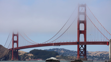 Golden Gate Bridge in San Francisco. California. USA