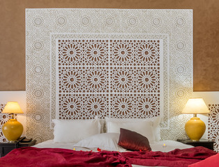 Beautiful hotel bedroom