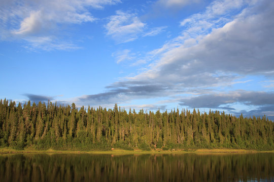 The River Varzuga. Kola Peninsula. (The Vast Russia! Sergey, Bryansk.)