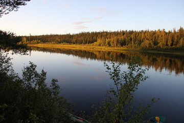 The River Varzuga. Kola Peninsula. (The Vast Russia! Sergey, Bryansk.)