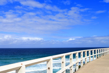 View from Tamarama beach, Sydney coastal walk from Bondi to Coogee