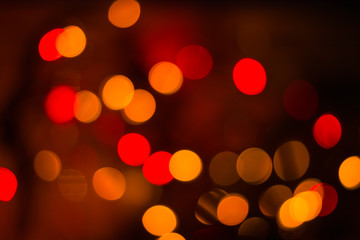 Abstract red lights background