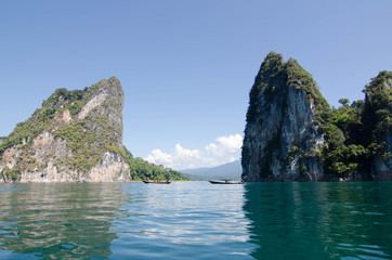 Amazing coastal scenery near South of Thailand