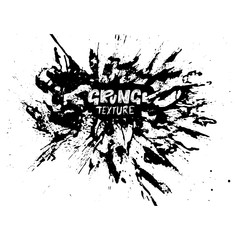 Ink vector brush strokes. Vector illustration. Grunge hand drawn watercolor texture. Space for text.