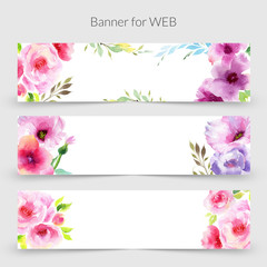Wildflower eustoma flower frame in a watercolor style. Full name of the plant: eustoma, marigolds, tagetes. Aquarelle wild flower for background, texture, wrapper pattern, frame or border.