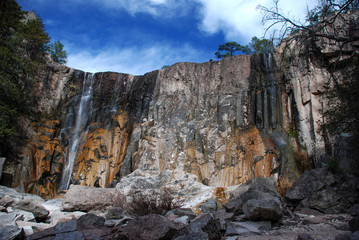 Creel waterfall in Mexico - obrazy, fototapety, plakaty