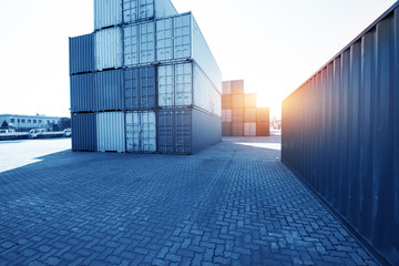 container,container ship in import export and business logistic,By crane ,Trade Port , Shipping,cargo to harbor.Aerial view,Water transport,International,Shell Marine,transportation,logistic