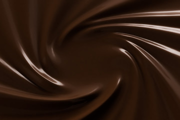 チョコレートクリームのテクスチャCG