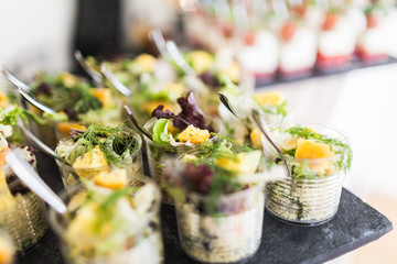 Finger food aperitivo per evento, matrimonio, cerimonia. Cibo italiano per feste, catering,...