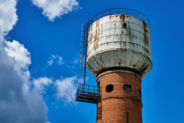 Brick water tower