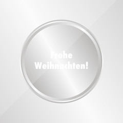 Silber Medaille - Frohe Weihnachten