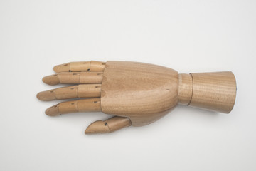wooden hand