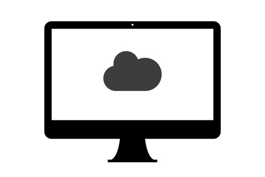 recommend clip art: PC - Wolke - Datensicherung