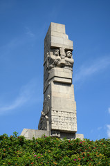 Monument of the Coast Defenders at Westerplatte in Gdansk, Poland