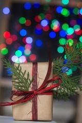 Christmas present background