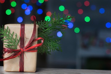 Christmas present background