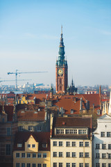 Obraz premium Tower of City Hall, Gdansk