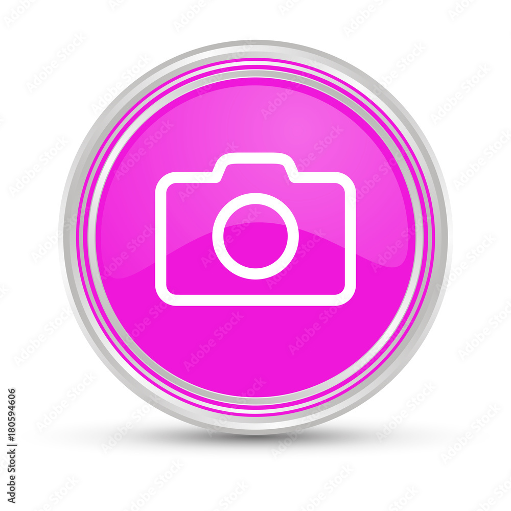 Canvas Prints pinker button - fotokamera