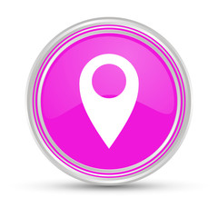 Pinker Button - GPS Pin