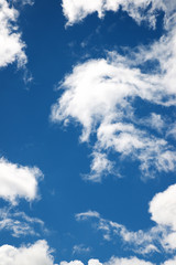 Obraz premium Sky background view