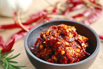 chili paste with garlic