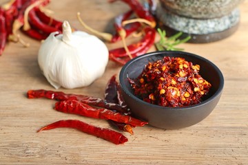 chili paste with garlic