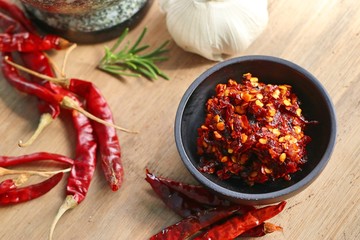 chili paste with garlic