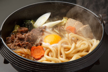 すき焼きうどん