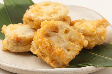 蓮根のはさみ揚げ