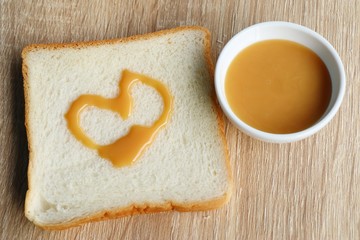 tasty slice of bread