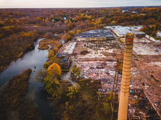 Aerial of Milltown New Jersey