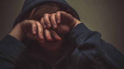 hip hop man sadness flou