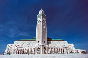 Obraz premium Hassan II Mosque