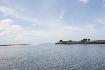 Obraz premium Sea view background in Thailand