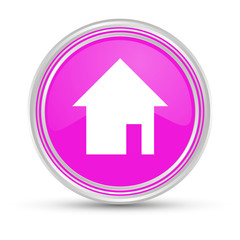 Pinker Button - Wohnhaus