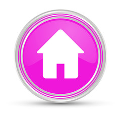 Pinker Button - Haus