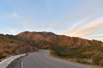 Camino de montaña