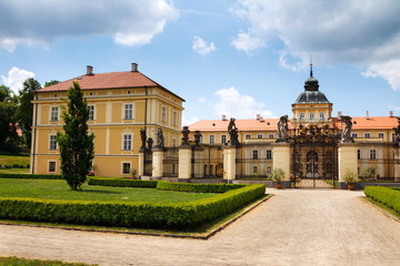 Baroque-Classicist New Chateau Horovice in Bohemia, Czech republic, Europe