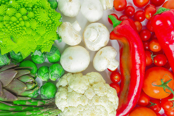 verdure tricolore bandiera italiana