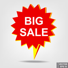 Sign. Icon. Great sale. Discounts. For your design.