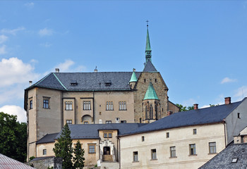 Fototapeta na wymiar State Castle Sternberk in Moravia, Czech Republic ..