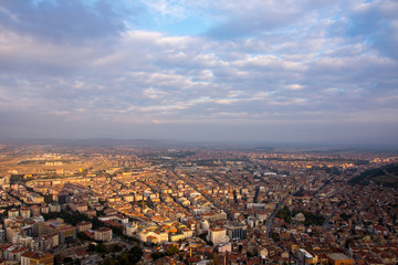 looking Afyon from the castle