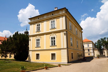 Baroque-Classicist New Chateau Horovice in Bohemia, Czech republic, Europe