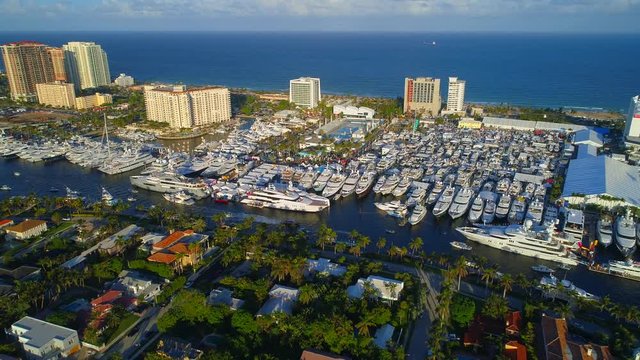 Drone fort Lauderdale Boat Shot c2