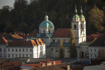 Slovenia, Lubiana,la città. La cattedrale.