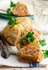 Lavash strudel.style rustic