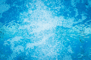 bubble underwater in swimming pool