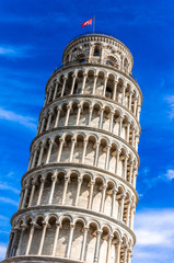 The leaning tower of Pisa - obrazy, fototapety, plakaty
