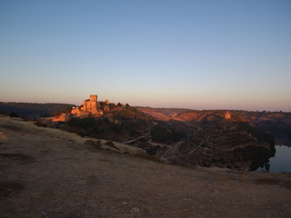 Vista aérea de Alarcón ( Cuenca)