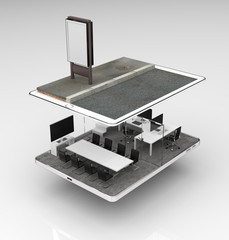 Marketing - Agence - Publicité dans tablette